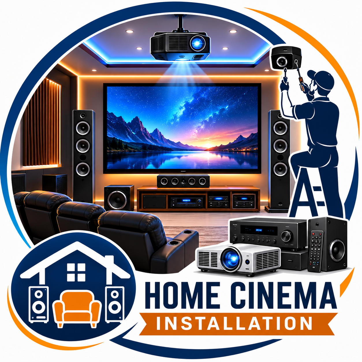Home Cinema Installation in Chennai
